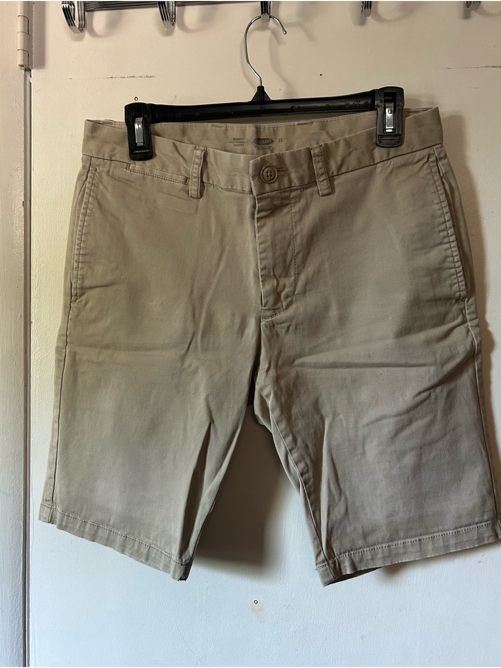 Old Navy Khaki Shorts Skinny Ajuste